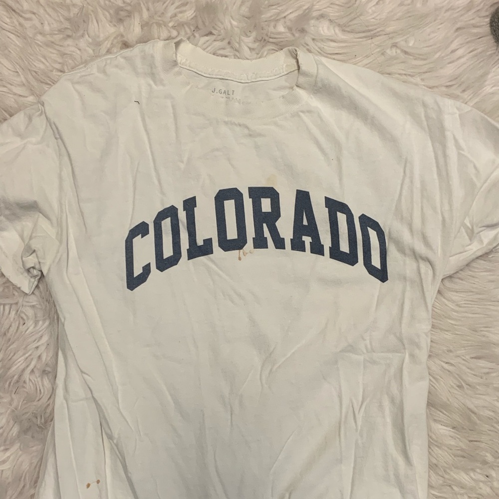 white colorado tshirt